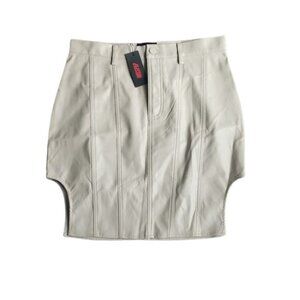 Misspap High Side Buttercup Mini Skirt, Sz 6